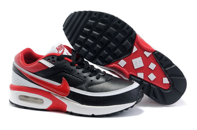 Nike Air Max Classic BW Black White Red - Click Image to Close